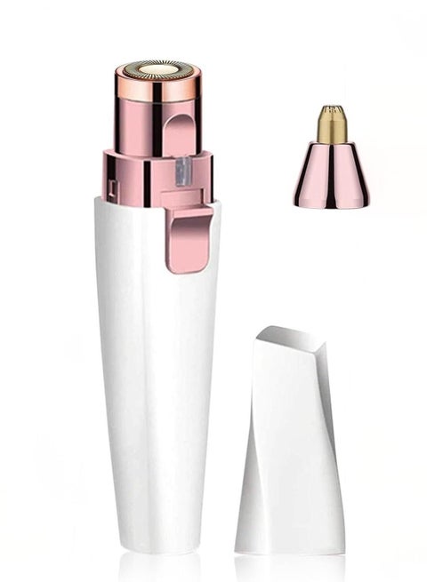 اداة تشذيب الوجه و الحواجب 2*1، مزيل شعر الشفاه العلوية، قابلة لاعادة الشحن بمنفذ USb HX-202B